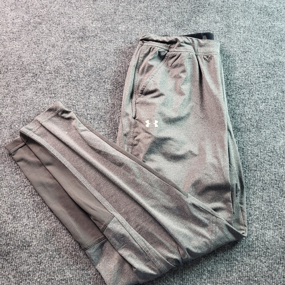 Under Armour Women's Gray Athletic Training Warm Up Jogger Pants